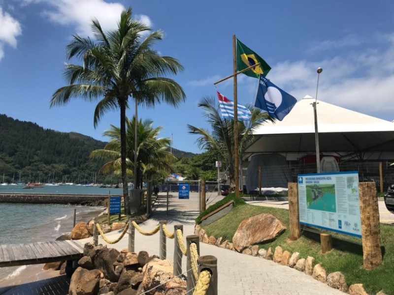 selo ambiental internacional Bandeira Azul à Marina Kauai.