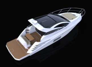 Sexto modelo da Armatti Yachts, a Armatti 430 Coupe, terá seu pré-lançamento em abril durante o Rio Boat Show 2018.