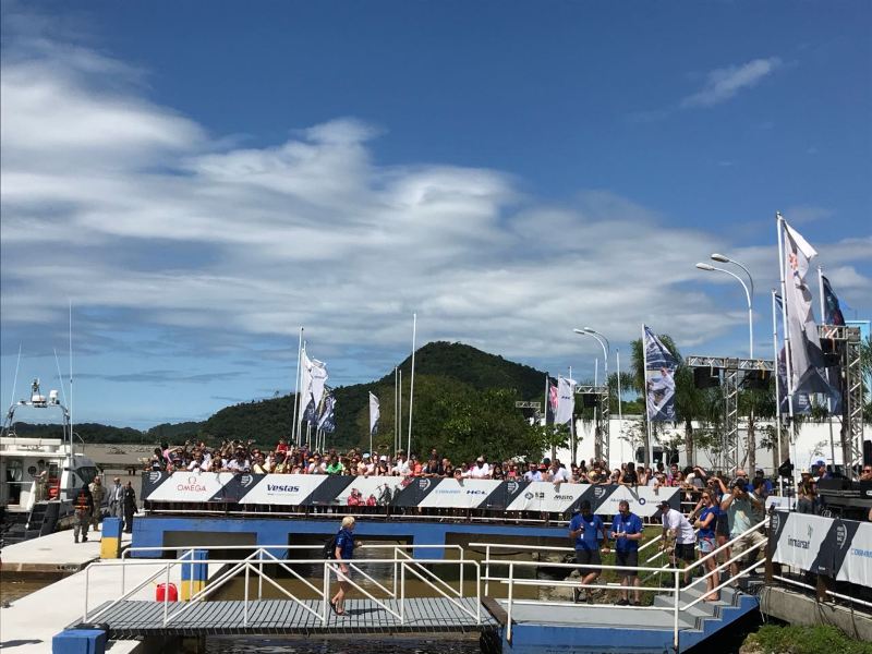 Itajaí Stopover recebe os primeiros barcos da Volvo Ocean Race