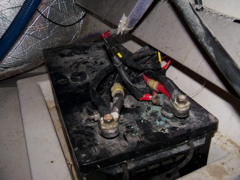 Bateria oxidada