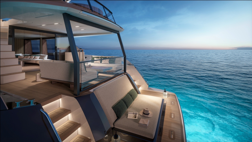 Novo megaiate Azimut estreia no Brasil