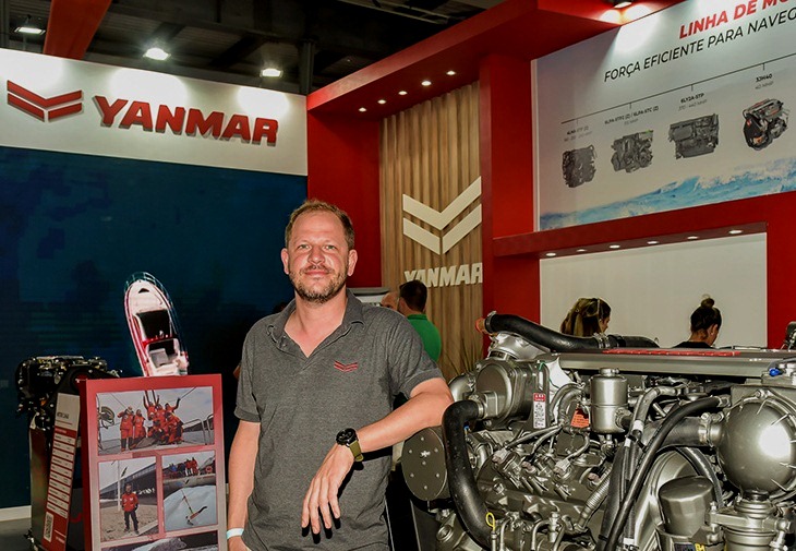 YANMAR destaca motores de alta performance no Boat show de São Paulo