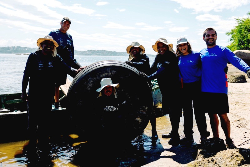 Mubadala Brazil Team em ação ambiental
